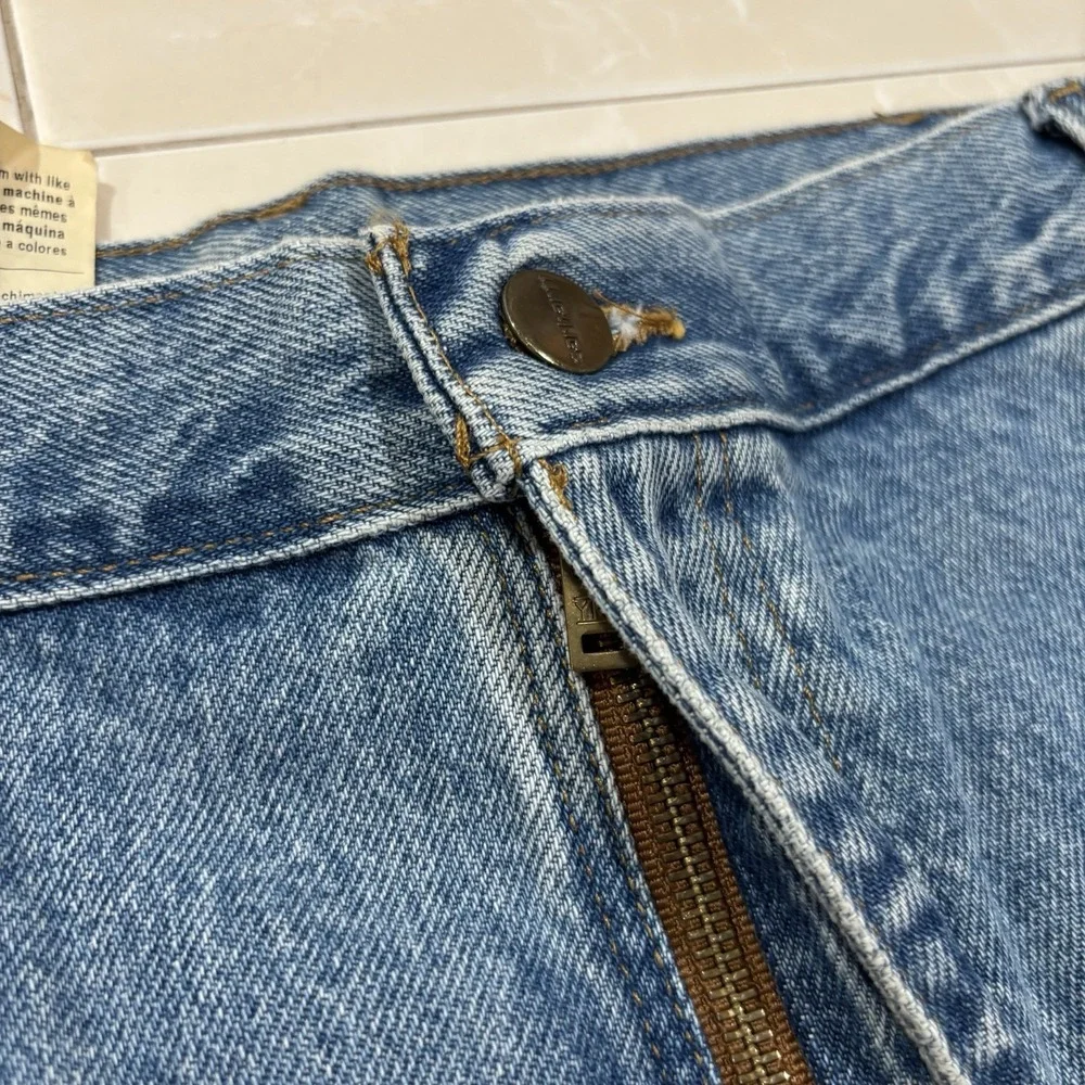 Vintage Carhartt B29 Jean Shorts Men's 38 NEW Baggy Denim Carpenter Jorts Y2K